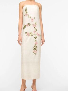 STAUD CASEY DRESS | MAGNOLIA Size 2